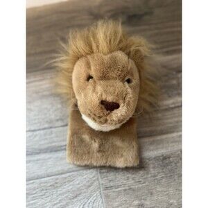 Aurora World Hand Soft Fur Puppet Lion Stuffed Animal Storytelling NEW NWT